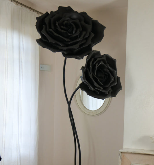 Rosa su stelo autoportante - Doppia